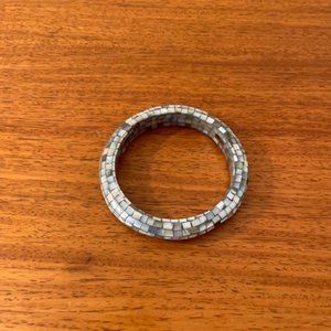 Shell inlay bracelet